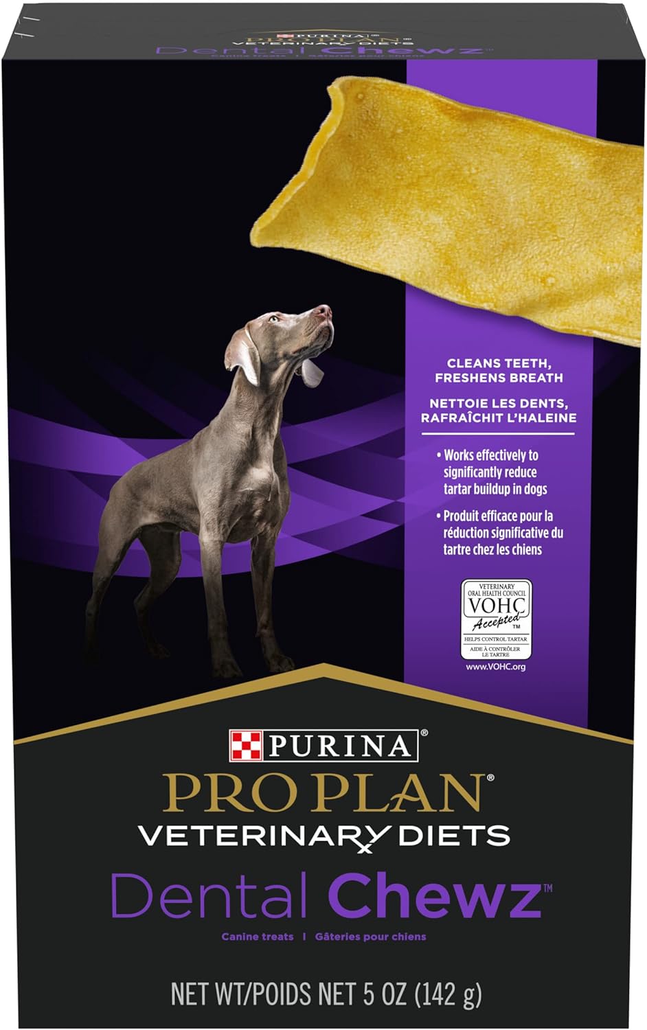 Purina Pro Plan Veterinary Diets Dental Chewz Dog Treats - 5 Oz. Box