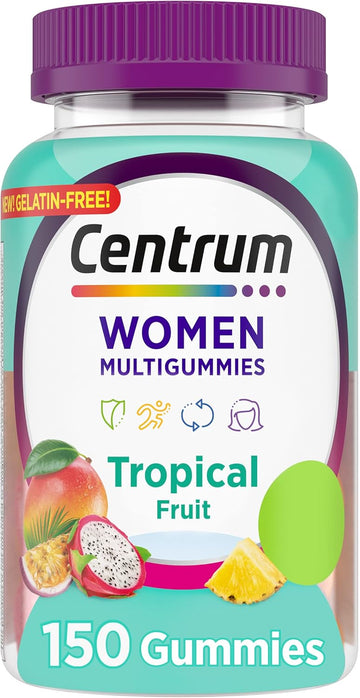 Centrum Women'S Multivitamin Gummies, Tropical Fruit Avors Made From Natural Avors