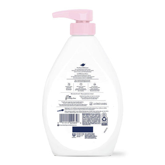 Dove Hand Wash Hygiene And Care For Hands White Peach And Tea Washes Away Bacteria And Locks In Moisture 18.5 Oz 4 Count