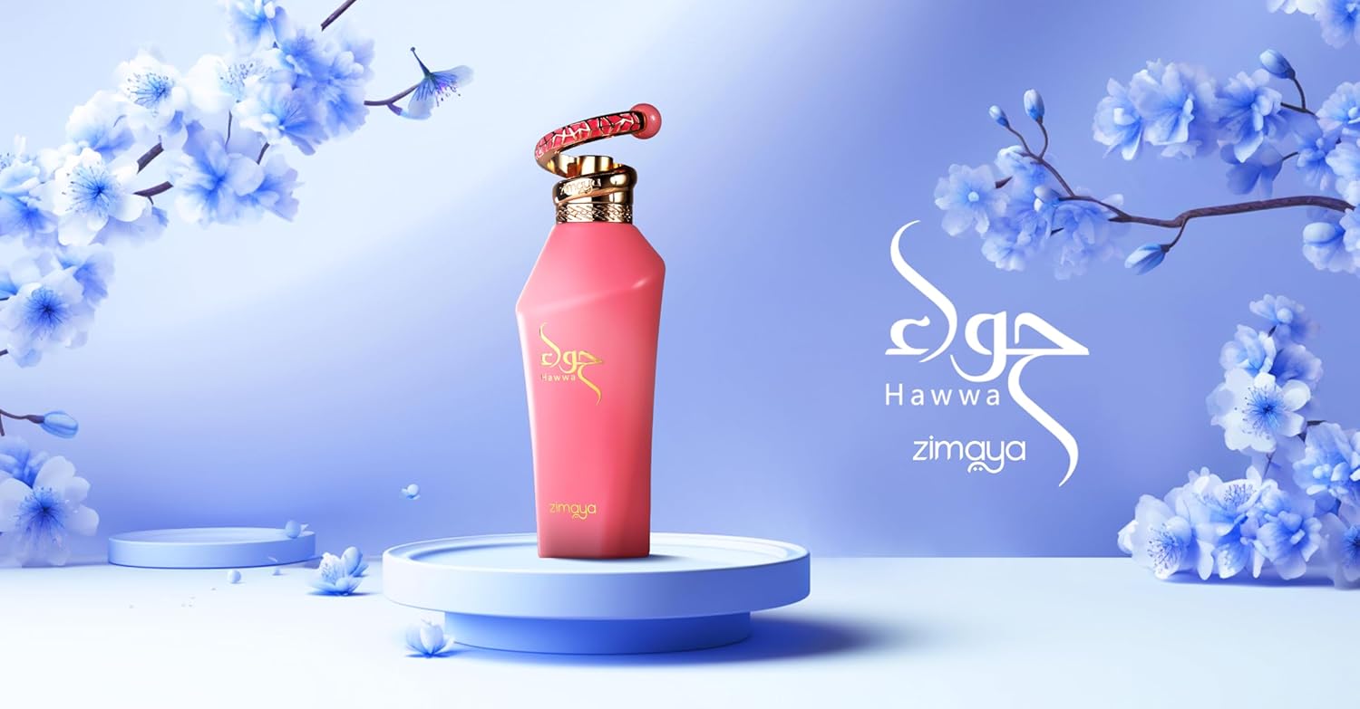 Zimaya Hawwa Pink Eau De Parfum Floral Fragrance For Women, 3.4 Fl. Oz : Beauty & Personal Care