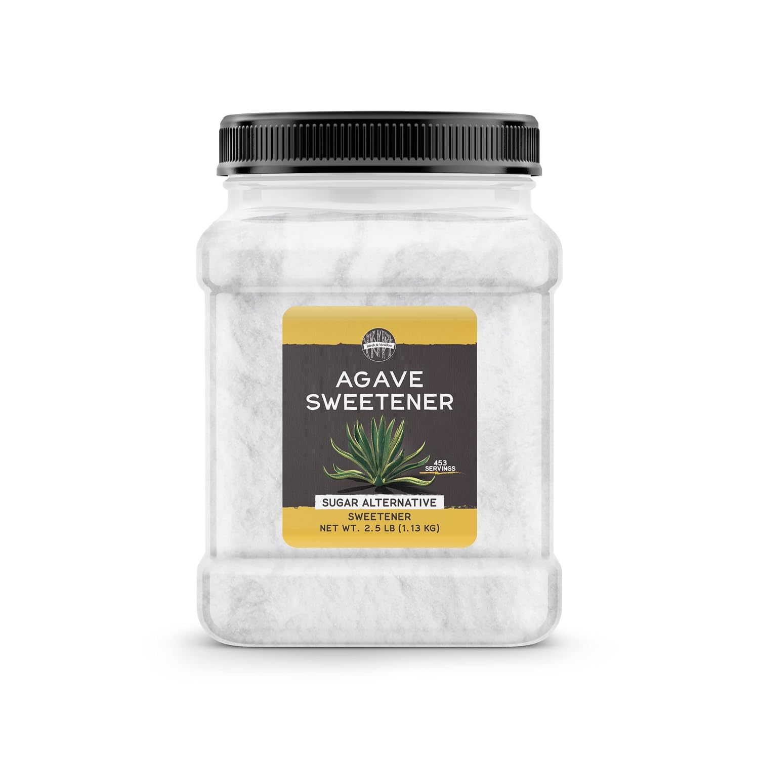 Birch & Meadow 2.5 Lb Of Agave Sweetener, Plant-Based, Powder, Sweetens Drinks, Recipes