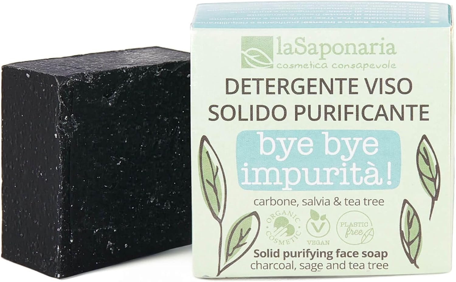 La Saponaria Wonder Pop Solid Leather Purifying Screw Detergent