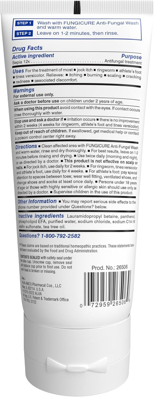 Fungicure Medicated Anti-Fungal Jock Itch Wash, 6 Fl Oz