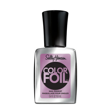 Sally Hansen Color Foil Nail Polish Fuchsia-Ristic, 0.4 Fl Oz