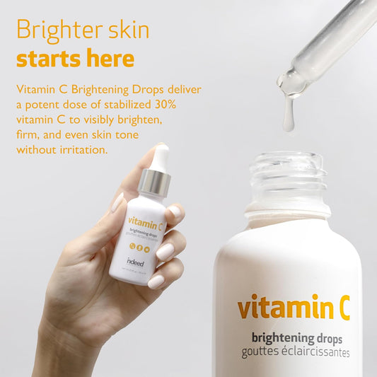 Indeed Labs Vitamin C Brightening Drops, 30 Ml