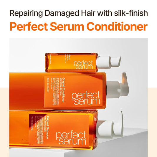 Mise En Scene Perfect Serum Conditioner Original 22.99 Fl Oz Perfect Serum Original Shampoo 22.99 Fl Oz