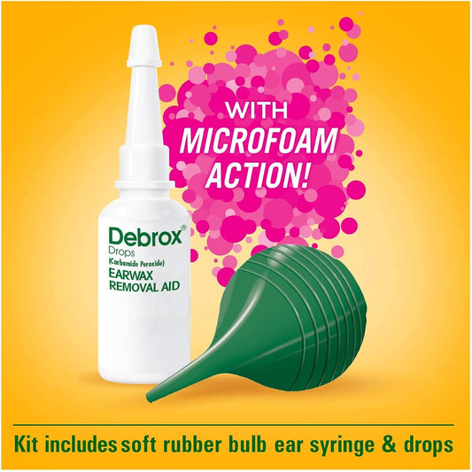 Debrox Earwax Removal Aid Kit - 3PC