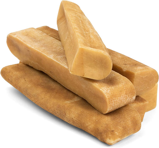Premium Yak Cheese Dog Treats - Natural Yak Chews from Himalayan Mountains - Grain Free, Lactose Free - Easily Digestible, Promotes Oral Health (1 Lb. Bag)