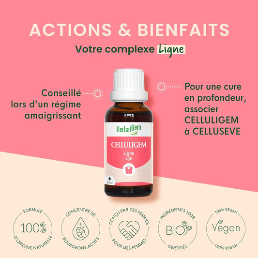 Herbalgem Organic Celluligem 30Ml