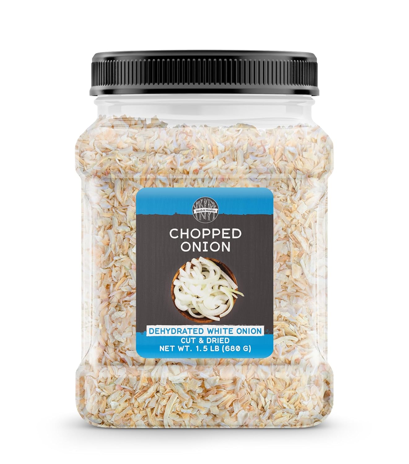 Birch & Meadow Chopped Onion, 1.5 Lb, Cut & Dried, Soups & Casseroles, Versatile Ingredient