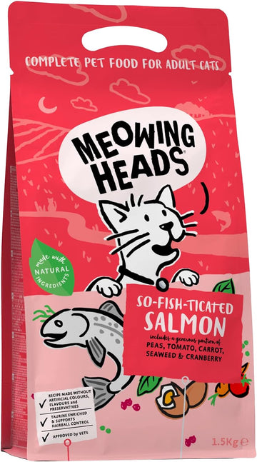 Meowing Heads So-fish-ticated Salmon 1.5kg x 1?5060189112418