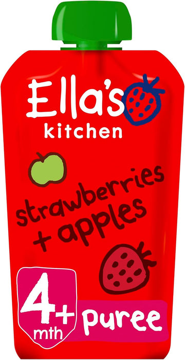 Ella'S Kitchen Organic Sweet Potato Pumpkin Apple And Blueberries, 120G