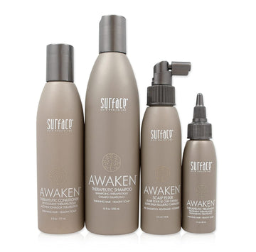 Surface Hair Awaken Therapeutic Shampoo, Healthy Hair And Scalp Shampoo With Thickening Protein, Treatment For Thinning Hair And Hair Loss