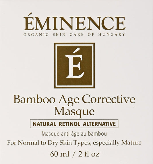 Eminence Organic Skincare Bamboo Age Corrective Masque, 2.0 Ounce : Beauty & Personal Care