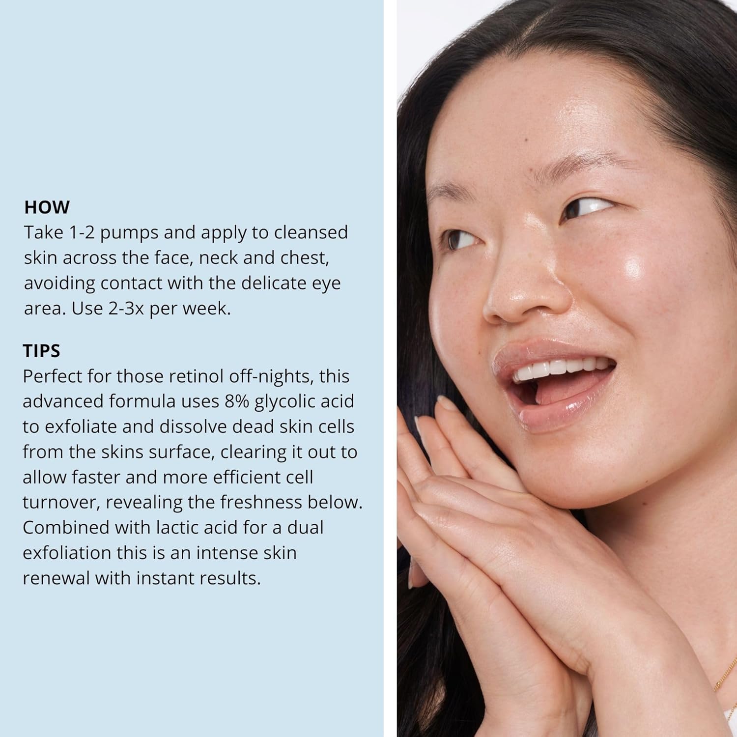 Nip+Fab Glycolic Fix Overnight Skin Reviver Extreme 8%, 45 ml, Face Skin Exfoliant with Lactic Acid and Special Formula to Soften, Hydrate and Regenerate : Amazon.co.uk: Beauty