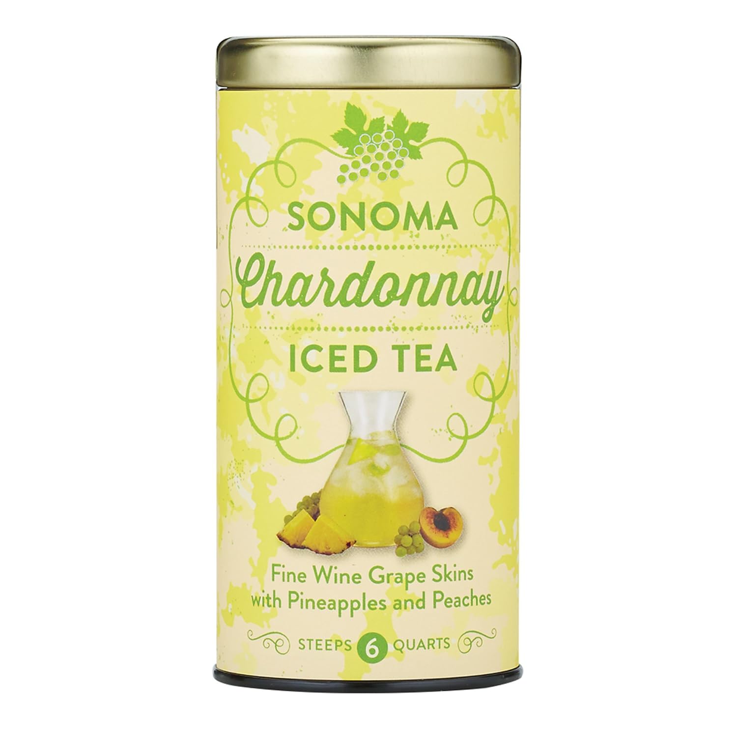 The Republic Of Tea Sonoma Iced Tea Pouches (Chardonnay, 6 Pouches)