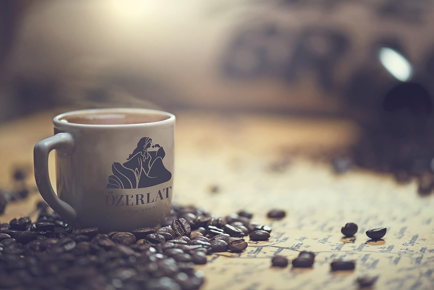 Ozerlat Real Turkish Coffee - Traditional 'Medium Roast' 250g | Brazil Arabica Beans, Ground | Premium Artisan Coffee : Amazon.co.uk: Grocery