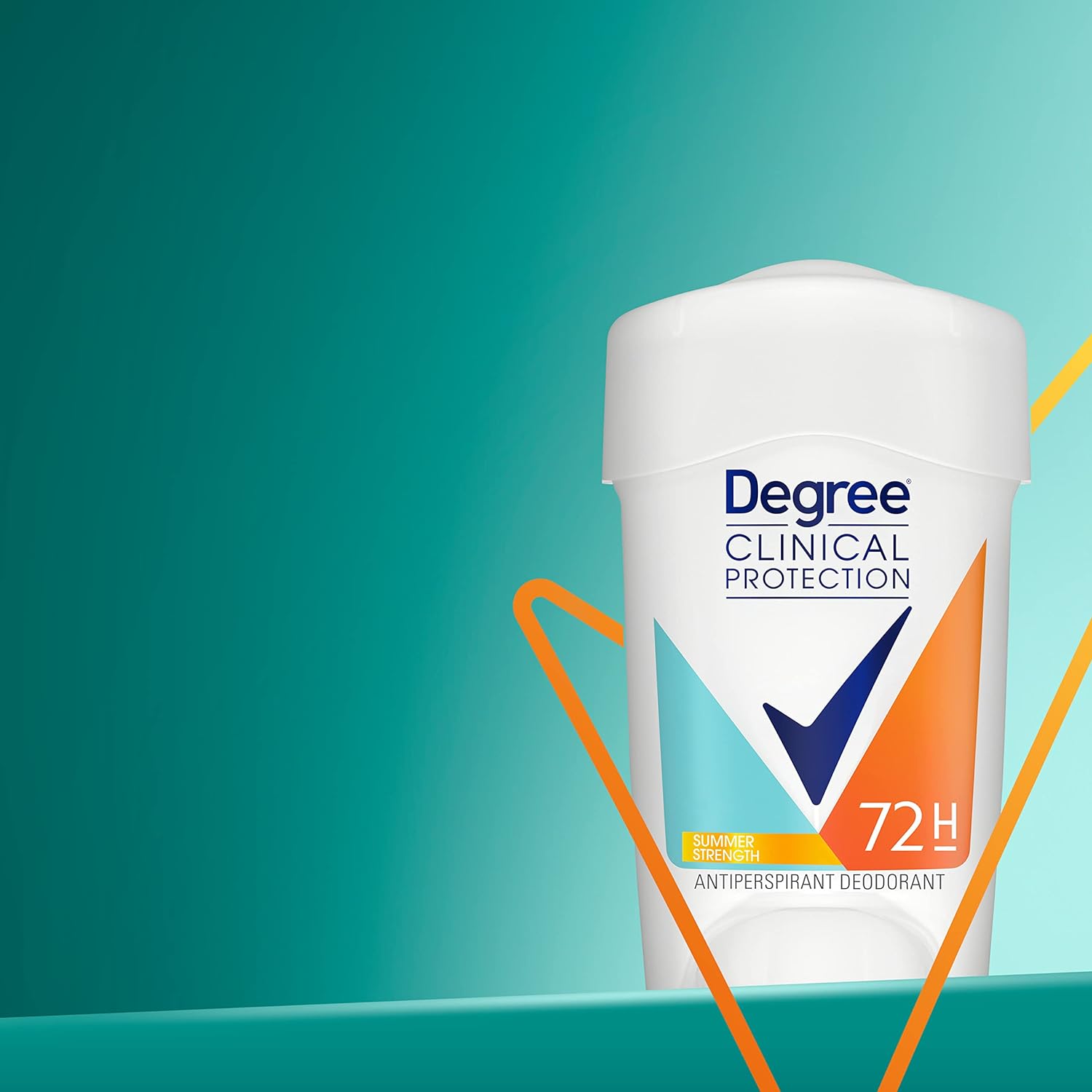 Degree Clinical Protection Antiperspirant Deodorant 72-Hour Sweat & Odor Protection Summer Strength Antiperspirant for Women 1.7 oz : Degree Clinical Protection For Women : Beauty & Personal Care