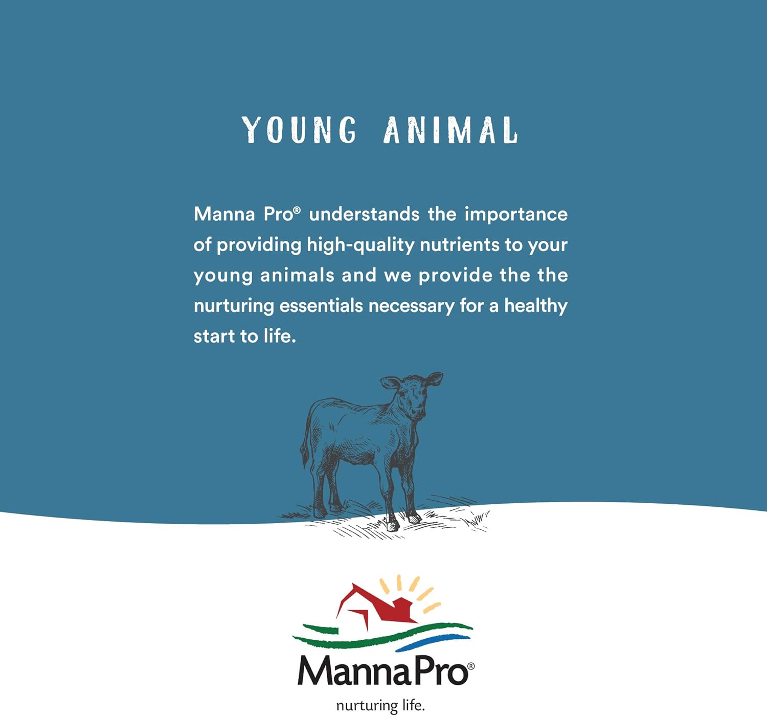 Manna Pro Nurse All Multi-Species Milk Replacer | Great for Calves, Lambs, Goat Kids, Foals, Baby Pigs, Llamas, Alpaca Crias, Puppies & Kittens | Provides Complete Nutrition | 3.5 lb : Pet Supplies