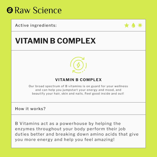 Liquid Vitamin B Complex Supplement – Energy Supplements For Women And Men: Vitamins B3, B6, B9 & Folic Acid For Optimal Health - Hair, Skin & Nails Support - Vegan Super B Complex - Made In Usa - 2Oz