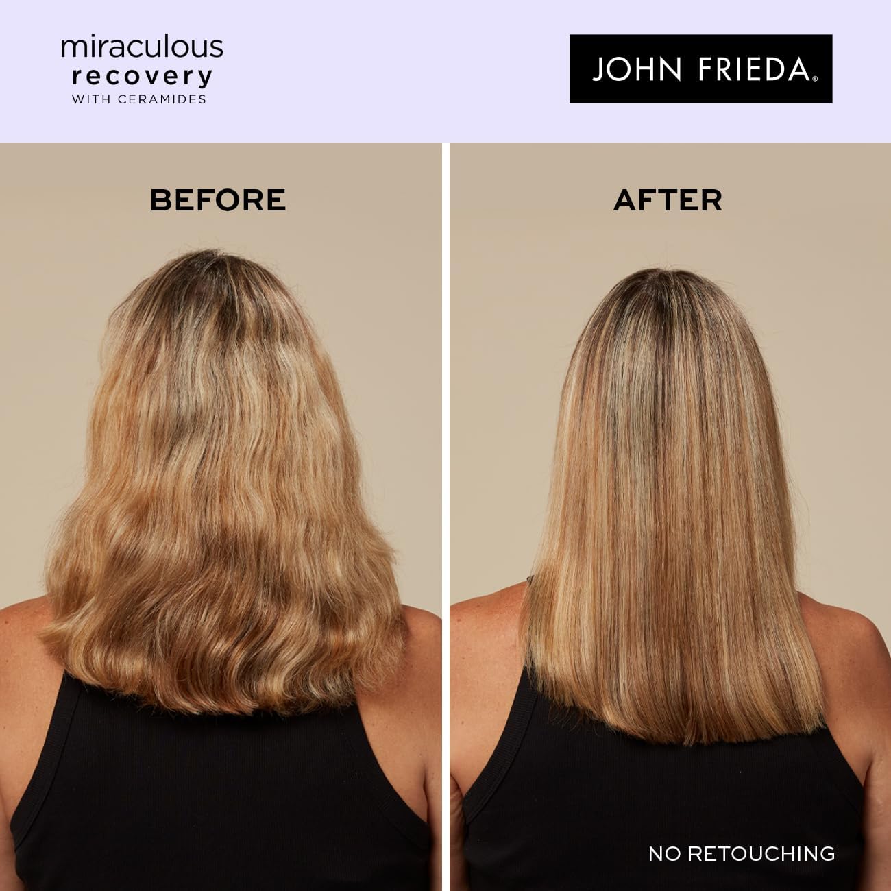 John Frieda Frizz Ease Miraculous Recovery Shampoo And Conditioner Duo Pack 2 X 500ml, Repairing And Smoothing Shampoo And Conditioner Bundle Dry, Damaged Hair : Amazon.co.uk: Beauty