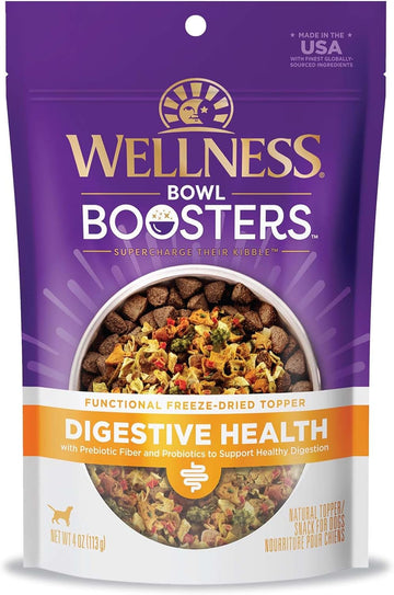 Wellness CORE Bowl Boosters Digestive Health Dog Food Topper, 4 Ounce Bag