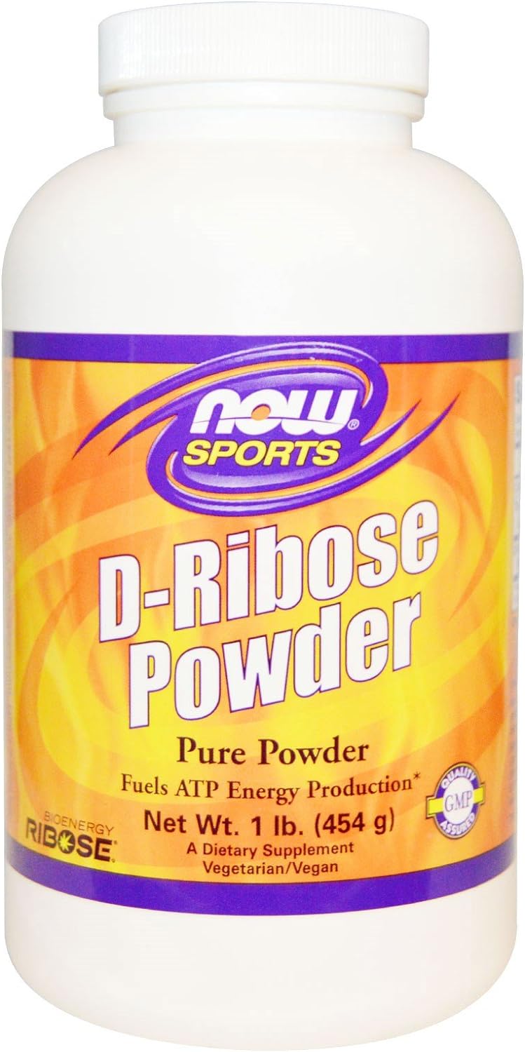 Now Foods D-Ribose Powder 1 lb (454 g) Pwdr