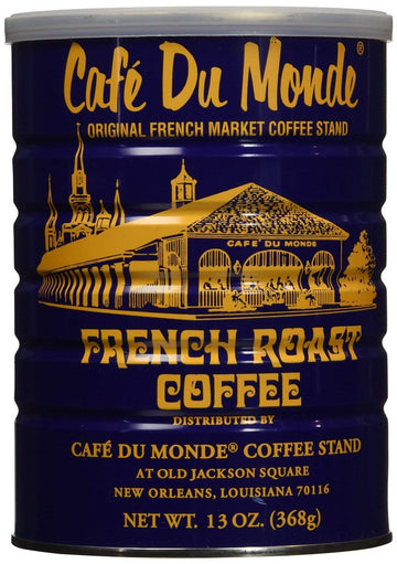 (Pack of 2) Café Du Monde French Roast Coffee, Net Wt 13 oz