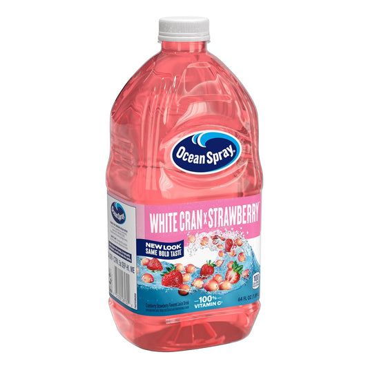 Ocean Spray® White Cran-Strawberry Juice Drink, 64 Fl Oz Bottle (Pack of 1)