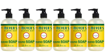 Mrs. Meyer'S Clean Day Hand Soap, Made With Essential Oils, Biodegradable Formula, Honeysuckle, 12.5 Fl. Oz - Pack Of 6