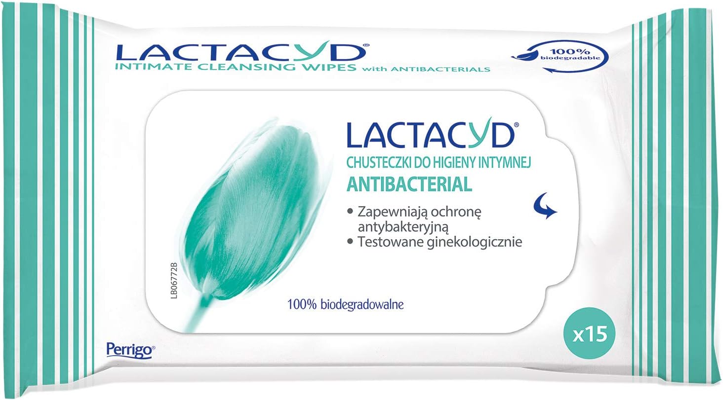 Intimate Wipes With Anti-Bacterial 1 Package 15 Pieces