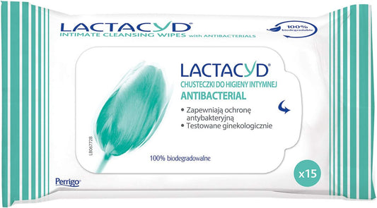 Intimate Wipes With Anti-Bacterial 1 Package 15 Pieces