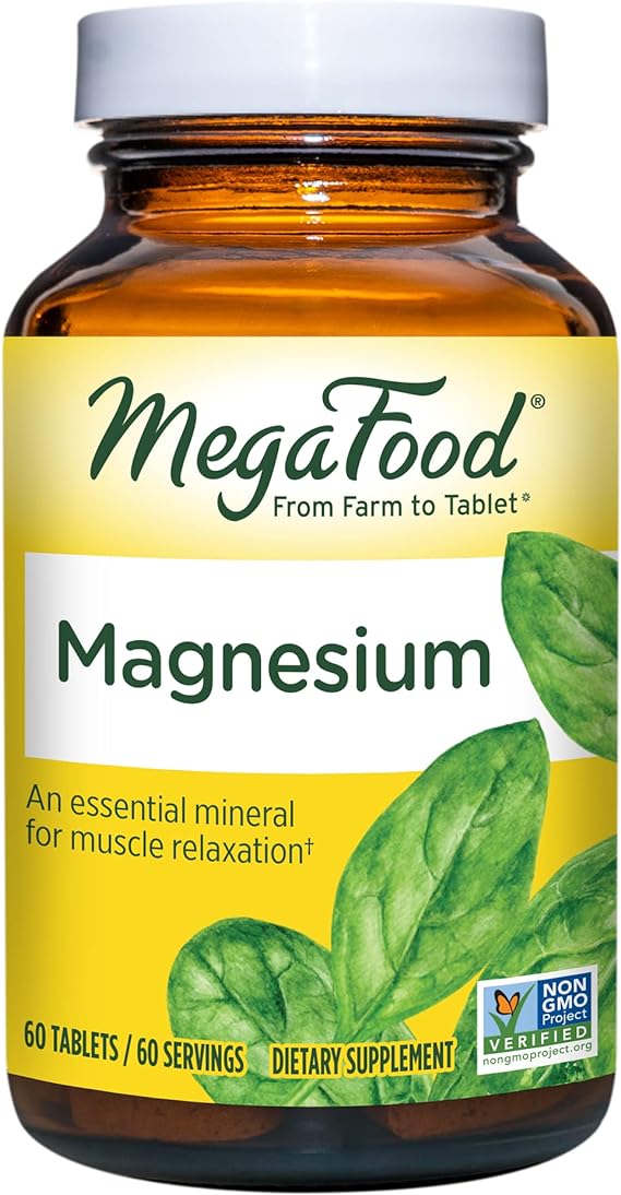 MegaFood, Magnesium, 60 Tablets