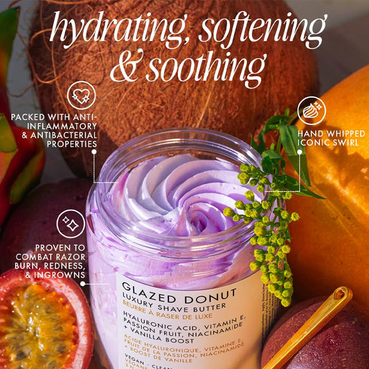 Truly Luxury Shave Butter | Ultra-Hydrating, Shave Formula For Silky Smooth Soft Skin