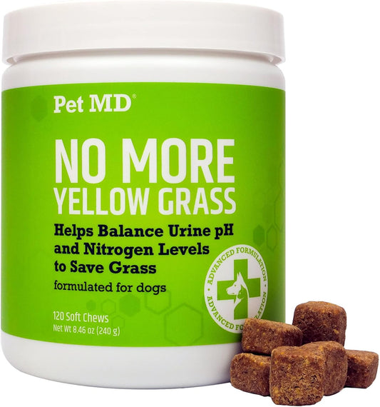 Pet Md No More Yellow Spots Chews & Stool Fix