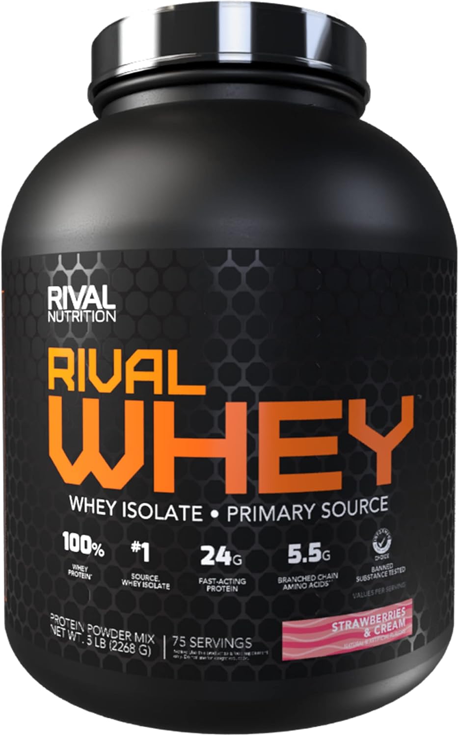 Rivalwhey Strawberry Cream