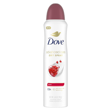 Dove Advanced Care Dry Spray Antiperspirant Deodorant For Women, Revive For 48 Hour Protection And Soft And Comfortable Underarms, 3.8 Oz