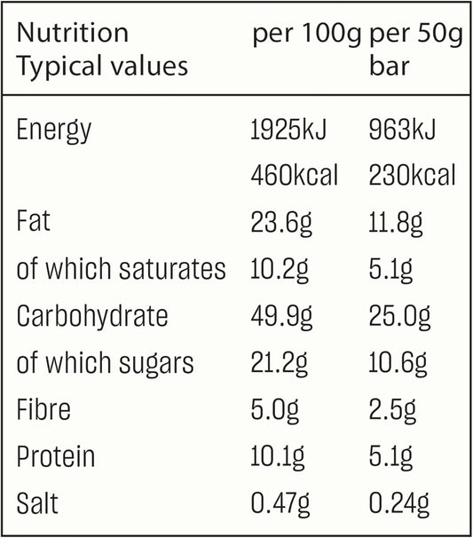 Deliciously Ella, Apple, Raisin And Cinnamon Oat Bar, 50G, Pack Of 16