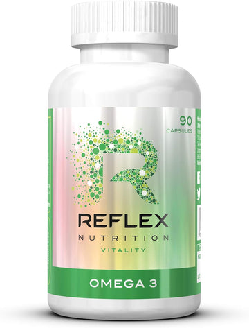 Reflex Nutrition Omega 3 Supplement Capsules 1000Mg Of Which 330Mg Is 140 Grams