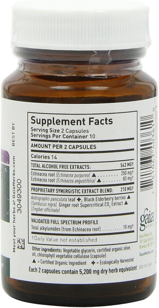 Quick Defense Gaia Herbs 20 VCaps