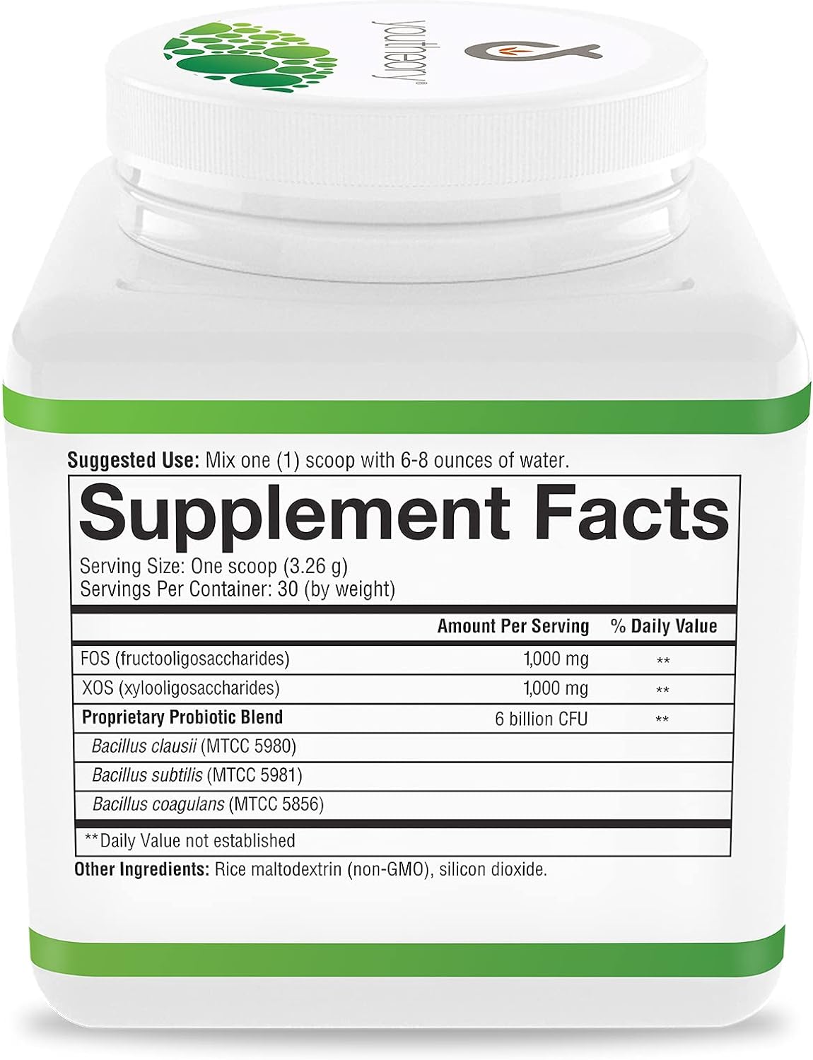 Youtheory Spore Probiotic Powder Advanced 3.45 oz. (1 Bottle) No Refrigeration Required : Health & Household