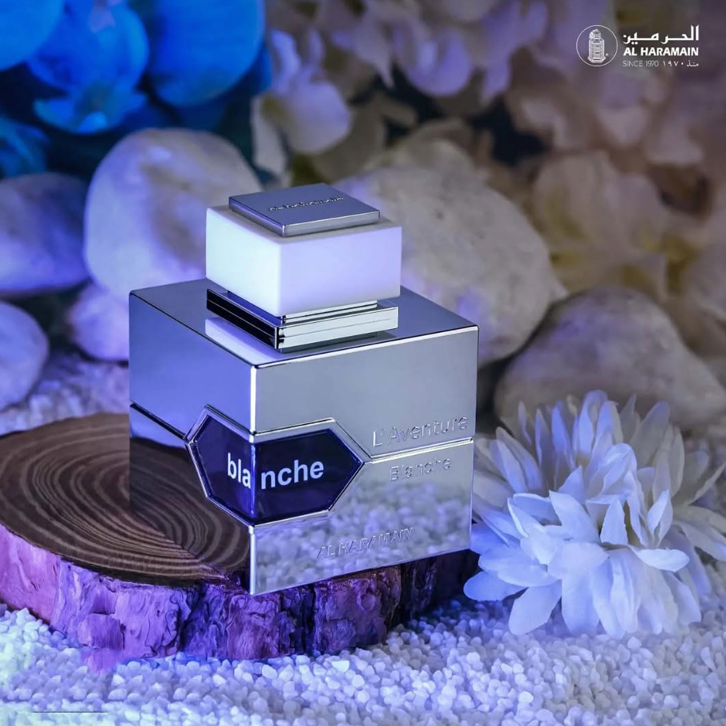 Al Haramain L'Aventure Blanche Eau De Parfum Spray Unisex 3.3 Ounce : Beauty & Personal Care