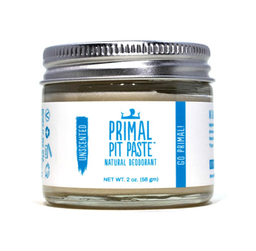 Primal Pit Paste Natural Aluminum-Free Deodorant, Royal & Rogue (1-Pack) | All-Day Odor Control For Women & Men | Effective, Skin Soothing Formula With Safe, Organic Ingredients And Essential Oils