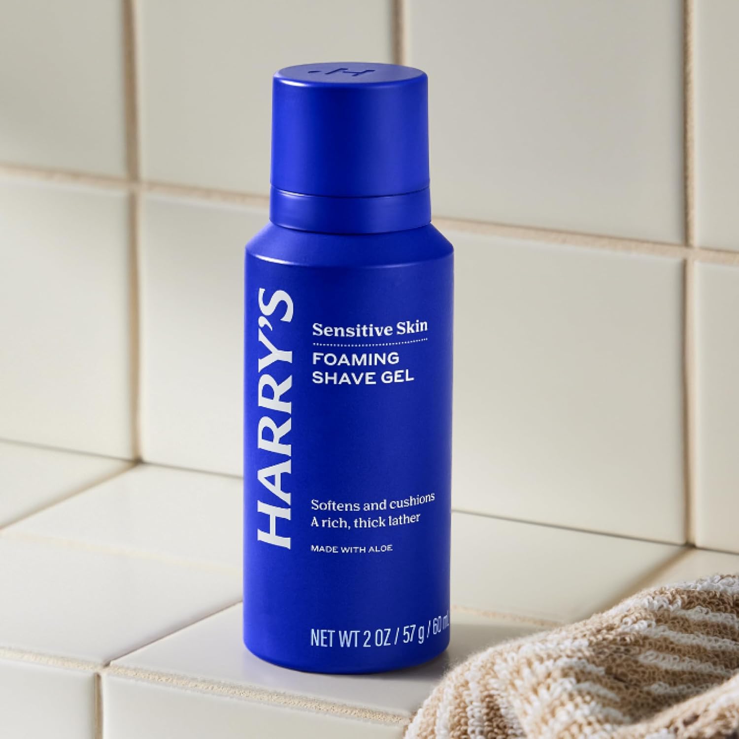 Harry'S Shaving Kit For Men - Razor Handle, 5 Razor Blade Refills, Foaming Shave Gel, And Travel Blade Cover - Sage : Beauty & Personal Care