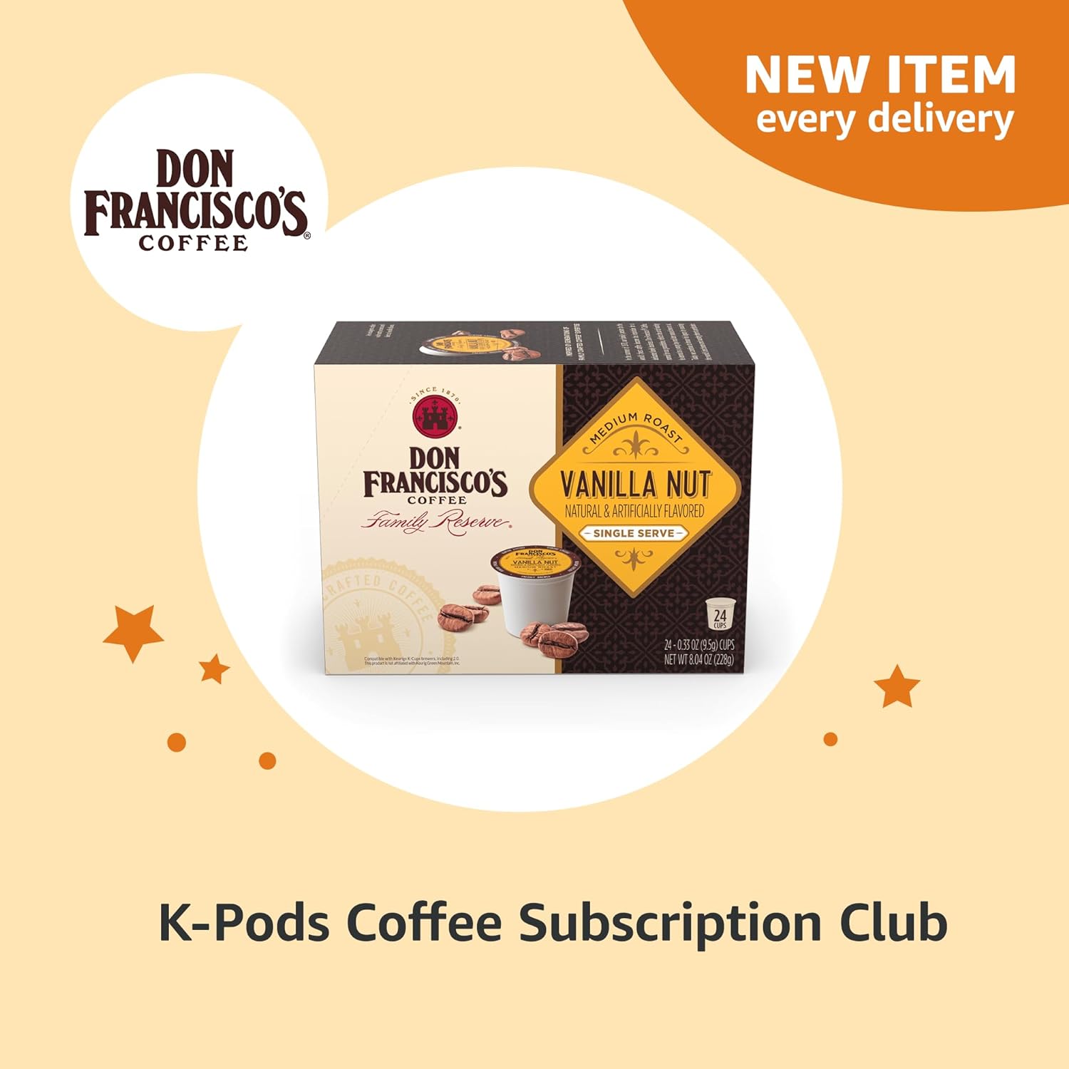 Don Francisco's Coffee Pods Subscription Club