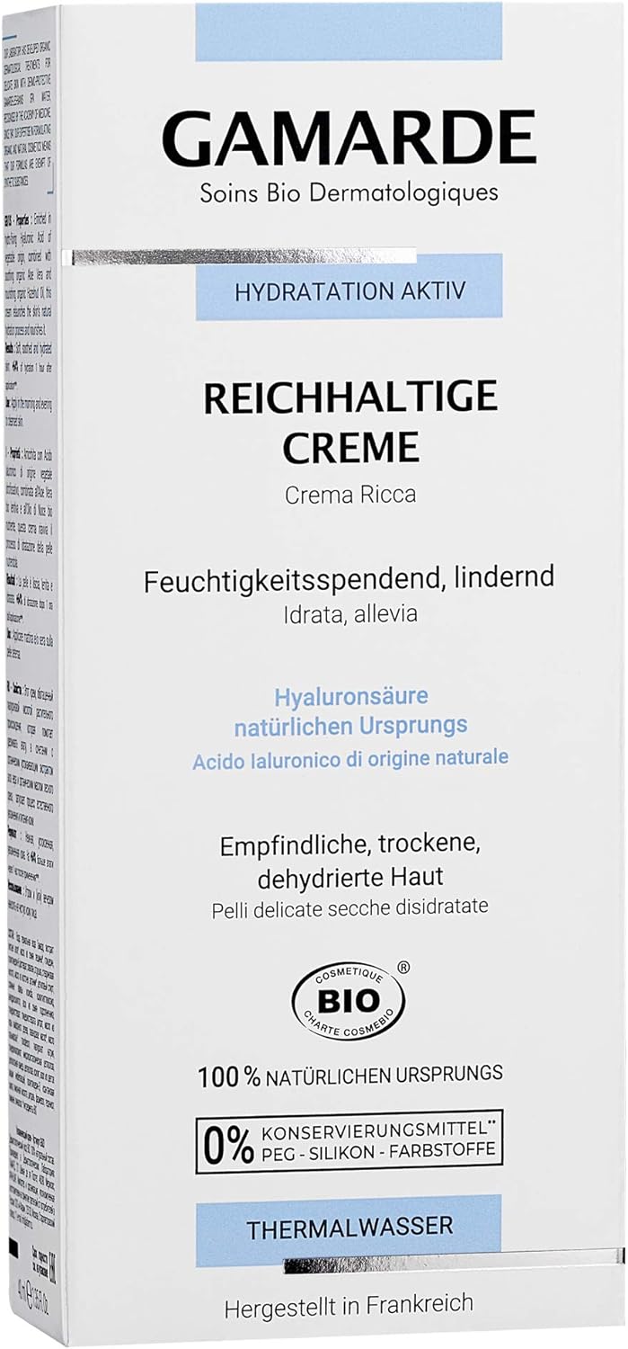 Gamarde Rich Moisturising Cream For Dry Skin