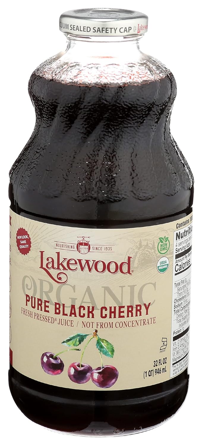 Lakewood Organic Fresh Pressed Pure Black Cherry (1 X 32 FL OZ)