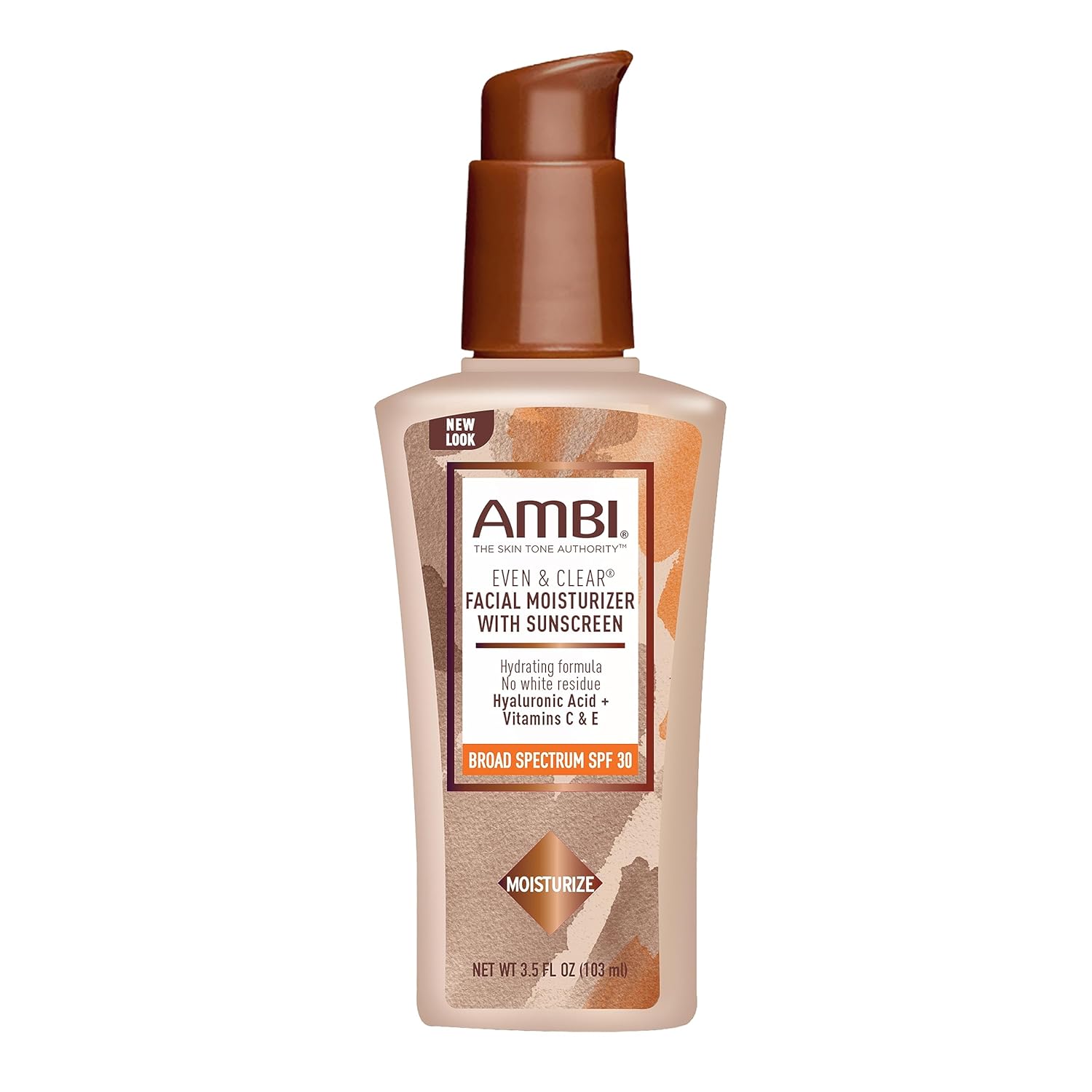 Ambi Even & Clear Daily Facial Moisturizer With Spf 30, 3.5 Ounce