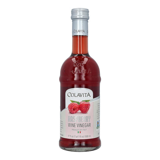 Colavita Raspberry Red Wine Vinegar, Special, 17 Fl Oz (Pack of 2)