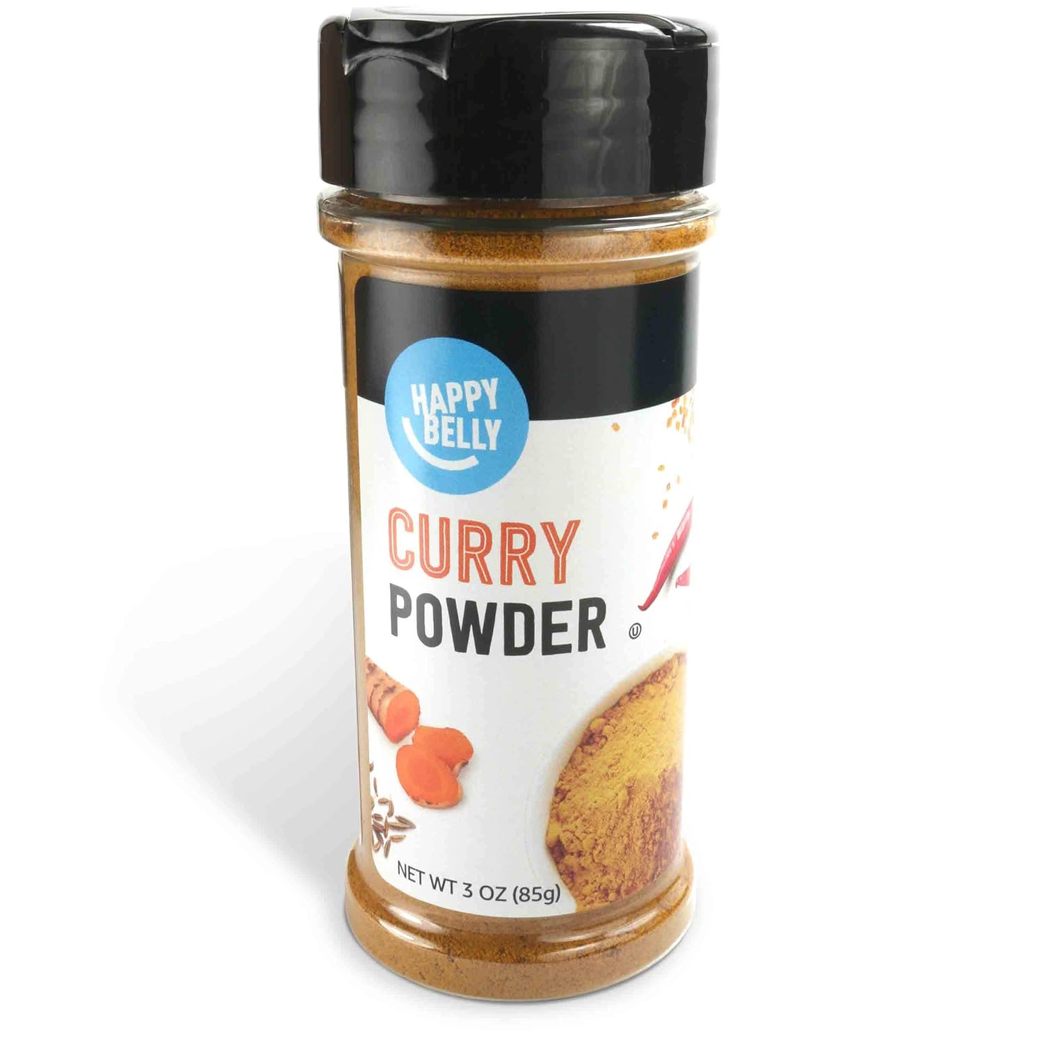 Amazon Brand - Happy Belly Curry Powder Red Pepper, 3 ounce (Pack of 1)